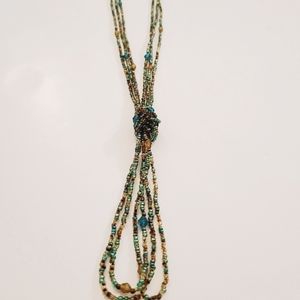 NWOT 3 strand beaded Necklace